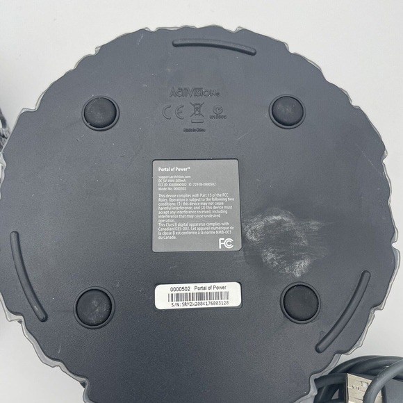 Skylanders Activision Portal of Power Model 000052 & 0000547 Wii Wii U PS3 - Picture 5 of 6